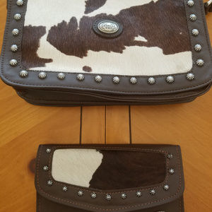 American West Purse And Matching Wallet Hand Made!